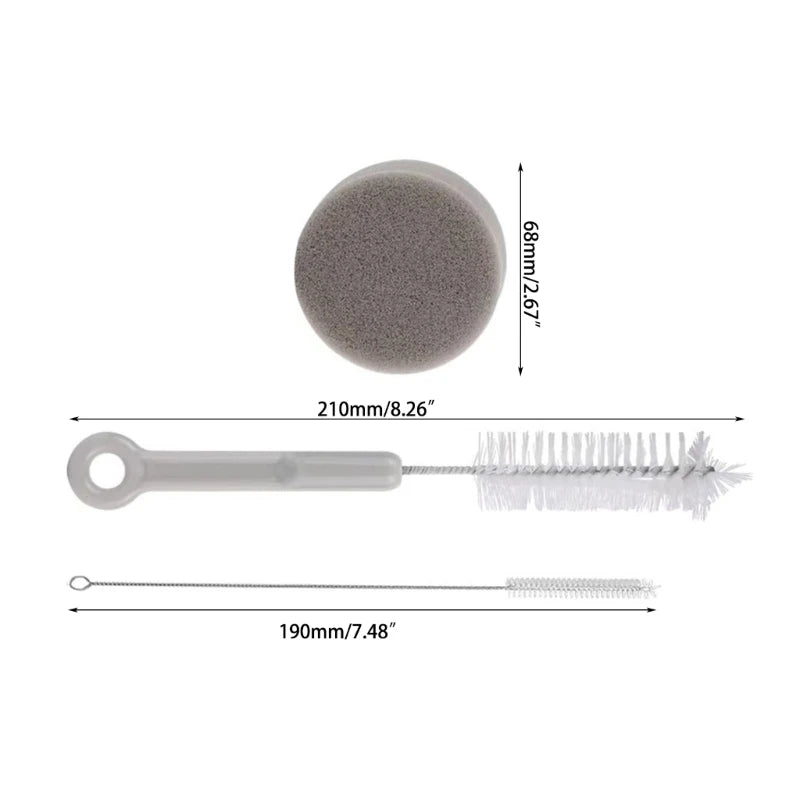 Accessoires fontaines d'eau pour chats, brosses nettoyage pour distributeur d'eau pour animaux compagnie,