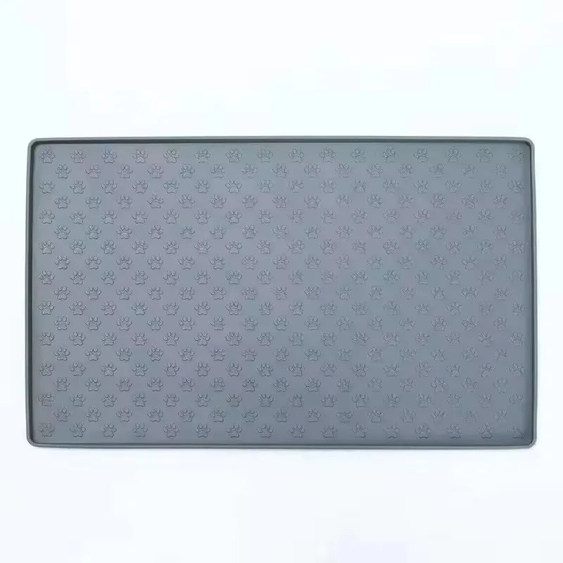 Tapis de repas pour animaux de compagnie, tapis d'alimentation pour chat et chien, tapis pour gamelle de chat, tapis pour gamelle de chien, tapis en silicone imperméable pour animaux de compagnie