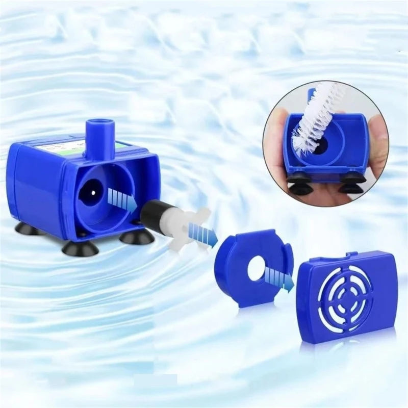 Accessoires fontaines d'eau pour chats, brosses nettoyage pour distributeur d'eau pour animaux compagnie,
