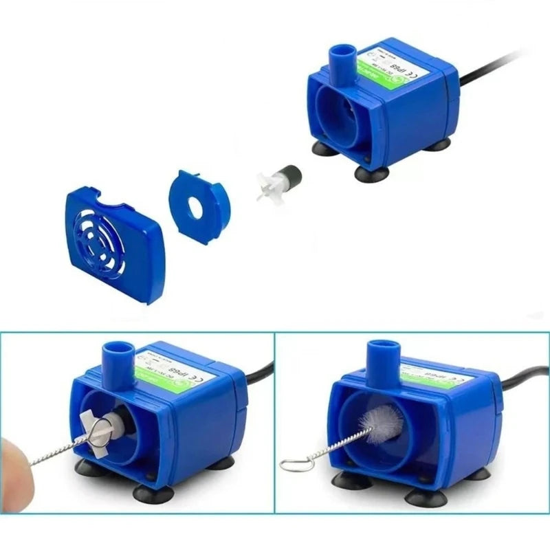 Accessoires fontaines d'eau pour chats, brosses nettoyage pour distributeur d'eau pour animaux compagnie,